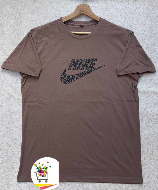 T-SHIRT NIKE MARRON