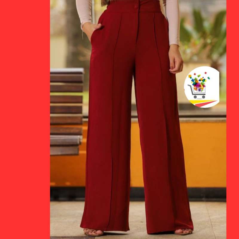 PANTALON GRANDE DAME TRES FLOTTANT