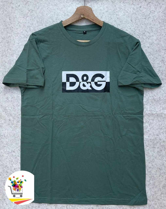 T-SHIRT D&G VERT