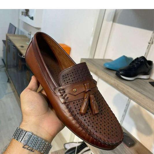 CHAUSSURE BALADEUSE HOMME MARRON